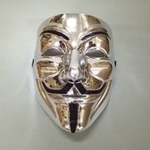 Face Mask – Anonymous Masker – Zilver