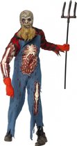 Holbewoner zombie kostuum met wond 48-50 (m)