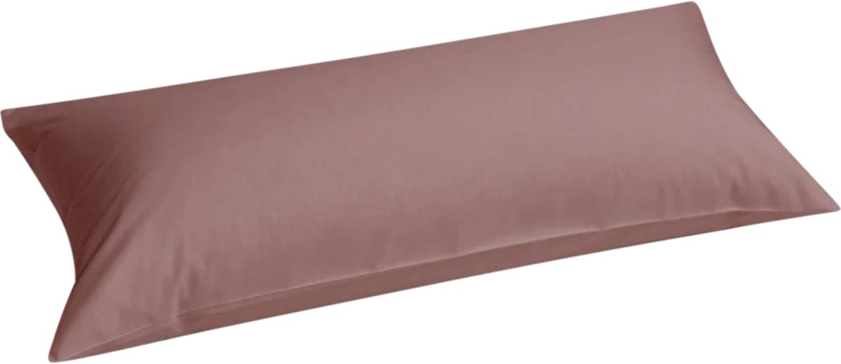 Yumeko kussensloop katoen TENCEL™ poederroze 40x80 - Biologisch & ecologisch - 1 stuk Blush Rose