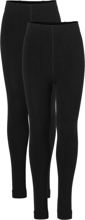 Heatkeeper Thermo Pants 2-Pack - Enfants - Leggings - 134 - Zwart