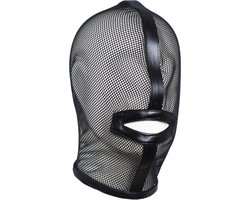 Banoch | zwart masker doorzichtig | Mask inconnu/3 | BDSM
