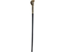 Carnaval verkleed graaf Dracula wandelstok - Egyptische scepter met slangenhoofd - 82 cm - Halloween