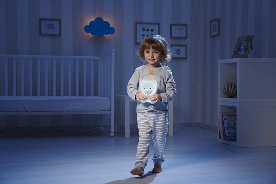 Chicco Dreamlight Muzikaal Nachtlampje Blauw - Projector Beertje met Muziek (0M+) van Chicco — afbeelding 4