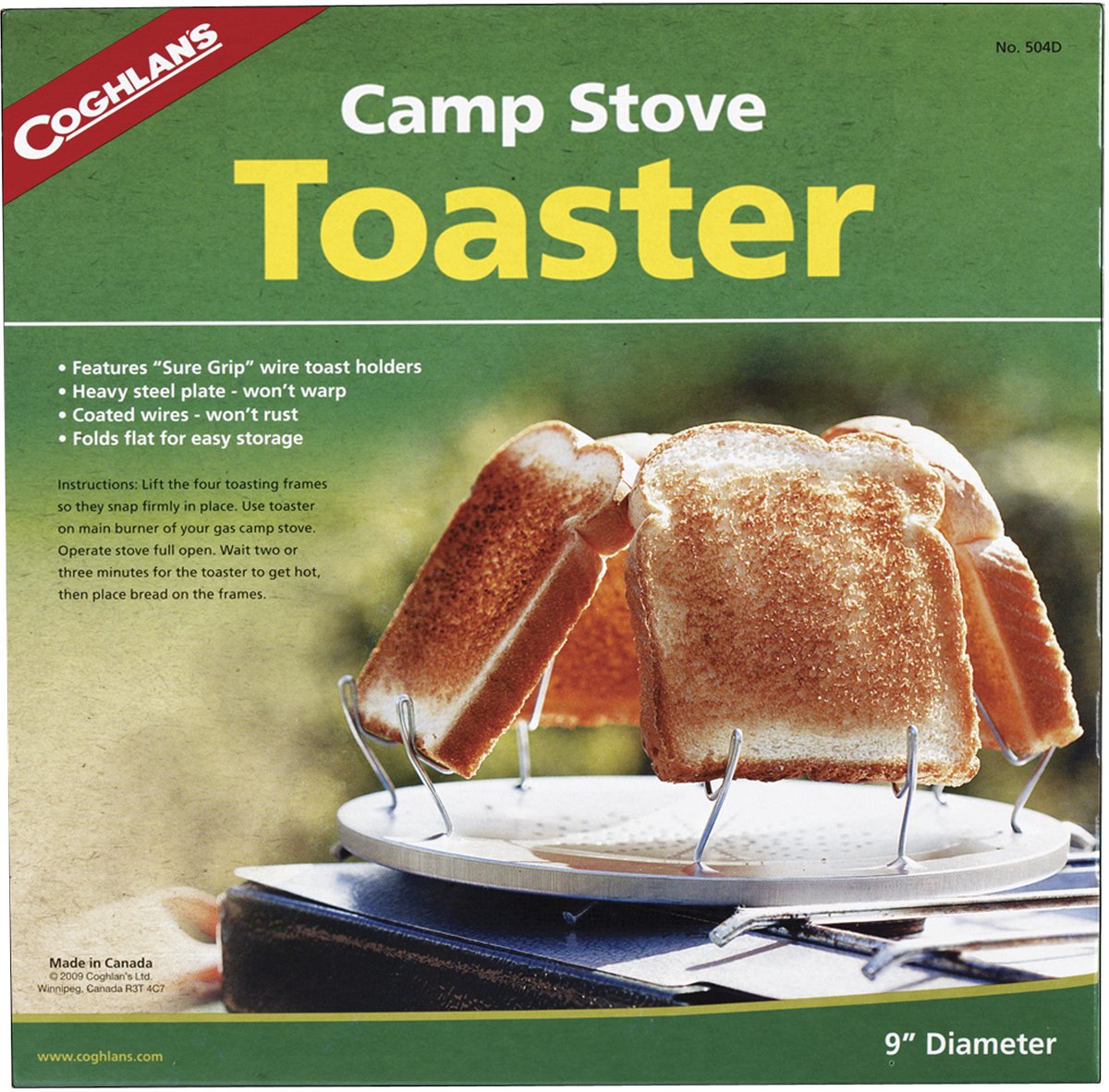 Coghlan's Toaster - Universeel - Staal