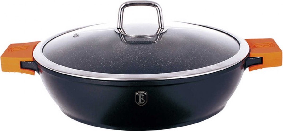 BerlingerHaus braadpan / wok 28cm granit