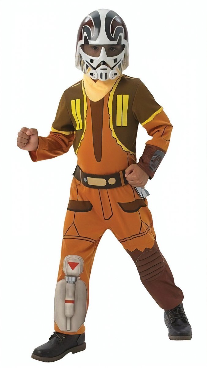 Rubie's Verkleedkostuum Star Wars Rebels Ezra Jongens Maat 140