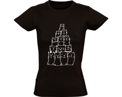 Katten Dames T-shirt | Kitten | Kat | Poes | Cat | cadeau | kado  | shirt