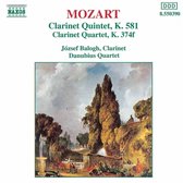 József Balogh, Danubius String Quartet - Mozart: Clarinet Quintet & Quartet (CD)