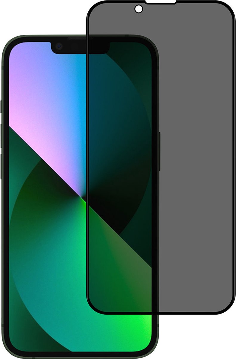 UNIQ Accessory iPhone 13 Privacy Glass Screenprotector - Zwart