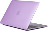 Mobigear Laptophoes geschikt voor Apple MacBook Pro 13 Inch (2020-2022) Hoes Hardshell Laptopcover MacBook Case | Mobigear Matte - Paars - Model A2289 / A2251 / A2338