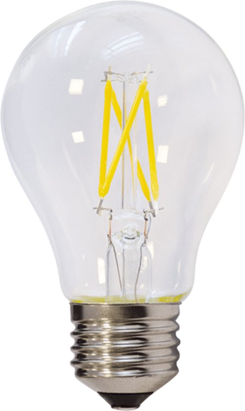 LED Filament Peer lamp 6W Dimbaar E27 A60 - 2700K | Warm Wit