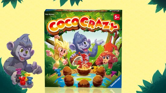 Thumbnail van een extra afbeelding van het spel Ravensburger Coco Crazy - Actiespel