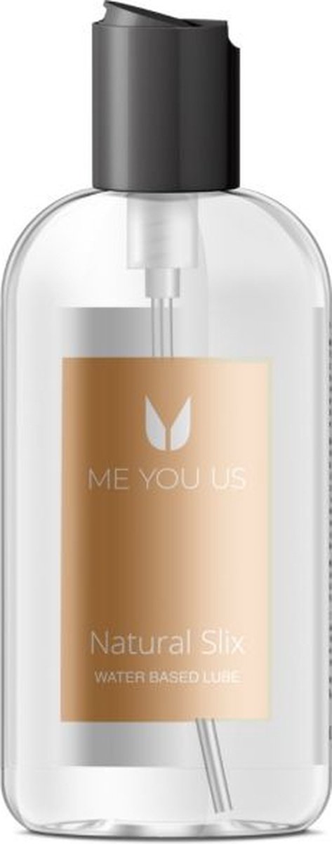 Goedkoopste Me You Us - Natural Slix - Waterbasis - Glijmiddel - 250ml