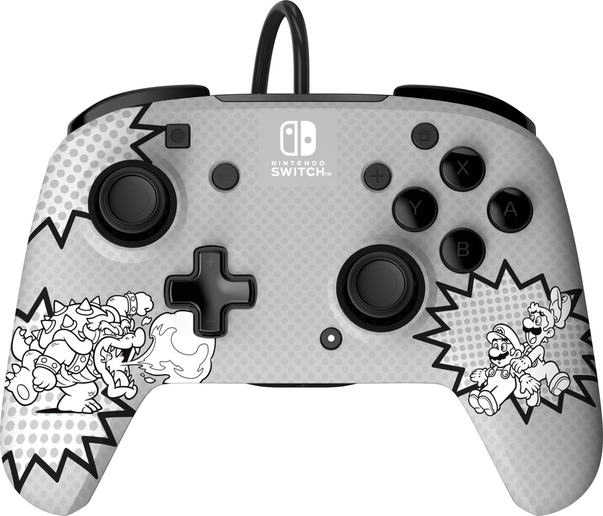 PDP Rematch - Bedrade Nintendo Switch Controller - Comic Mario - PDP