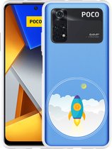 Xiaomi Poco M4 Pro Hoesje To the Moon - Designed by Cazy