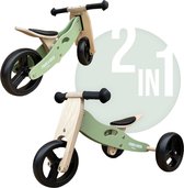 Free2Move 2 in 1 Loopfiets - Driewieler - Balance Bike - Mint