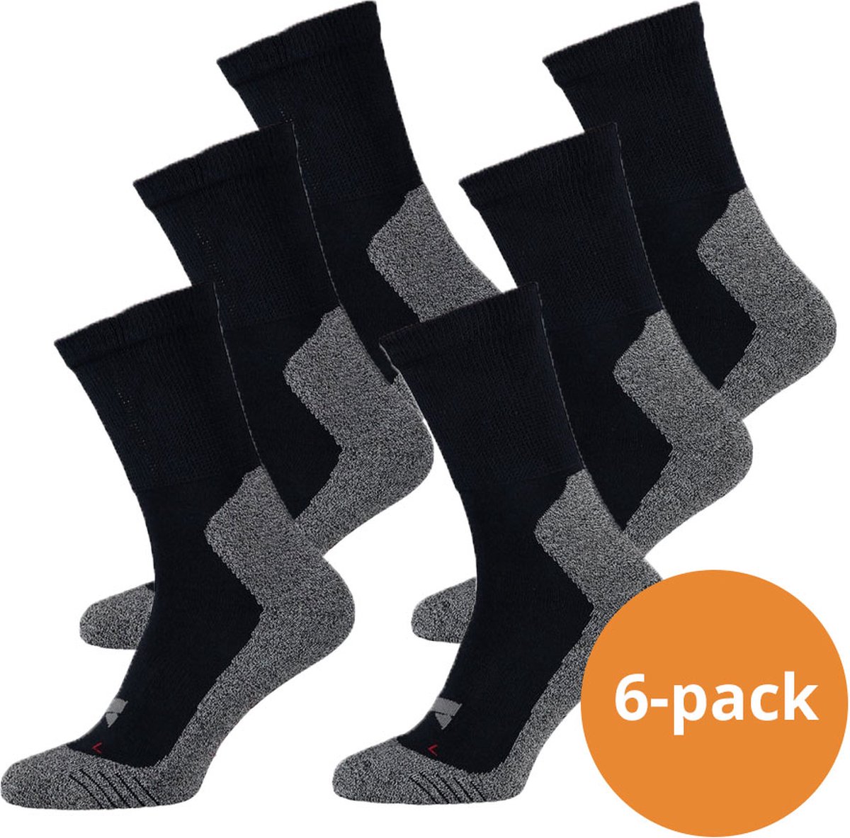 Xtreme Sockswear Hiking Sokken 6 paar Hiking Wandelsokken Multi Marine Blauw