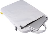 NOMAD® Laptop Sleeve Premium 15.6 Inch | Grijs | Laptoptas | Laptophoes met Extra Opbergvak
