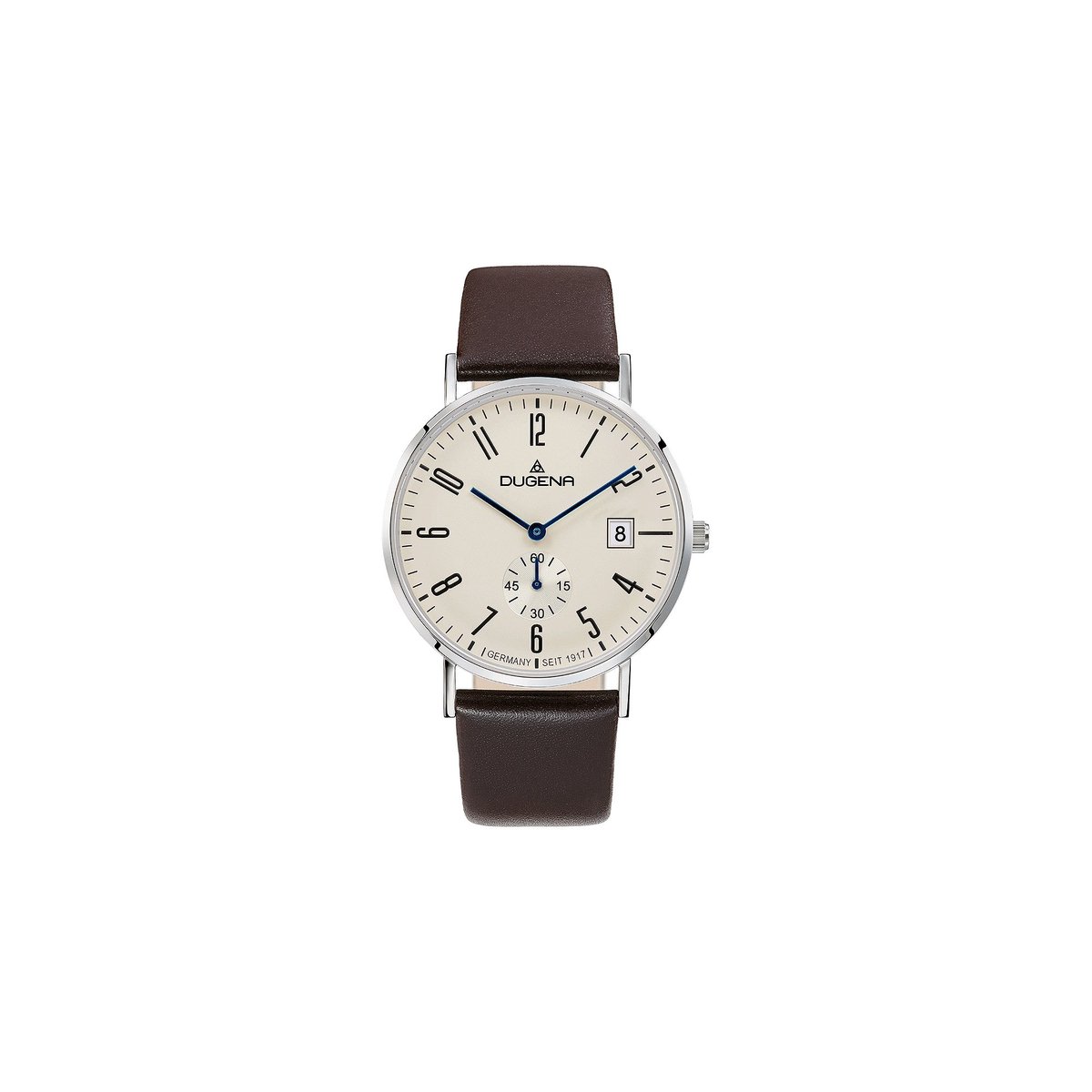 Dugena herenhorloges quartz analoog One Size Bruin 32000791