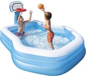 Oneiro’s Luxe Intex Zwembad met basketbalring - zomer – tuin – spelen - speelgoud – buitenspeelgoed – zwembad – zwemmen – zomer – intex – tuinaccessoires – koelen – opblaasbaar