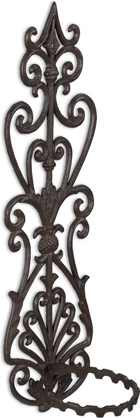 Smeedijzeren Plantenhanger - Retro Wandhaak Voor Bloempotten & Vogelvoeder