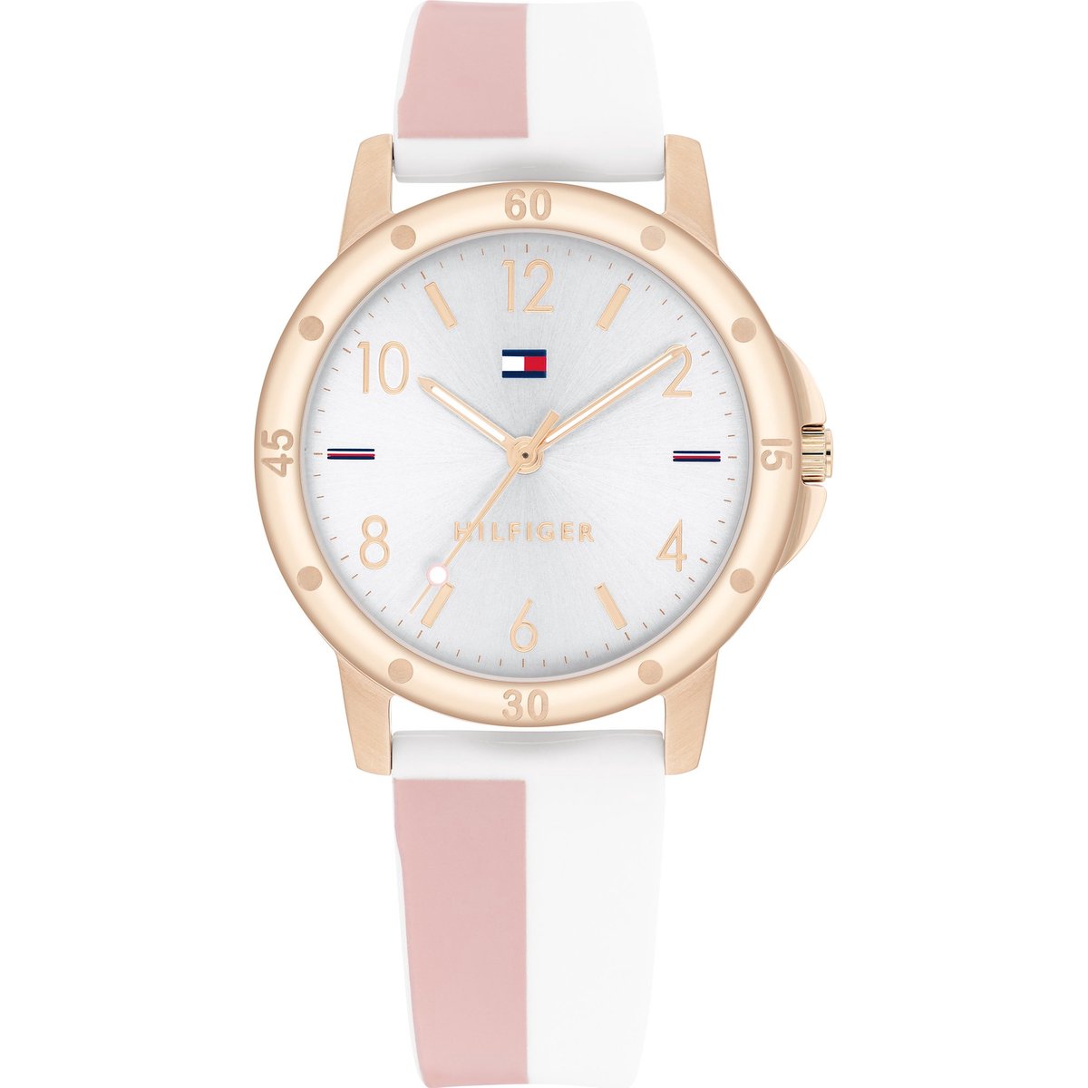 Tommy Hilfiger Mädchen-Uhren Analog Quarz One Size Roségoud 32016088