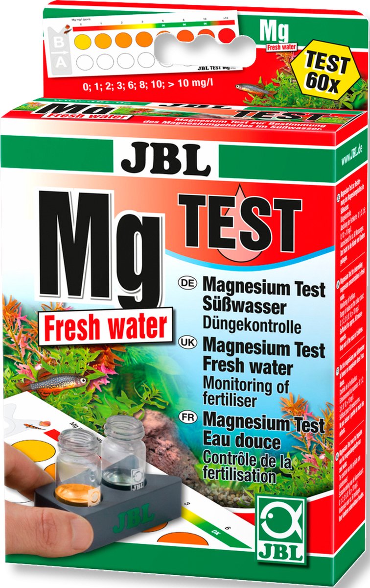 Jbl mg magnesium testset zoetwater | Water testen aquarium
