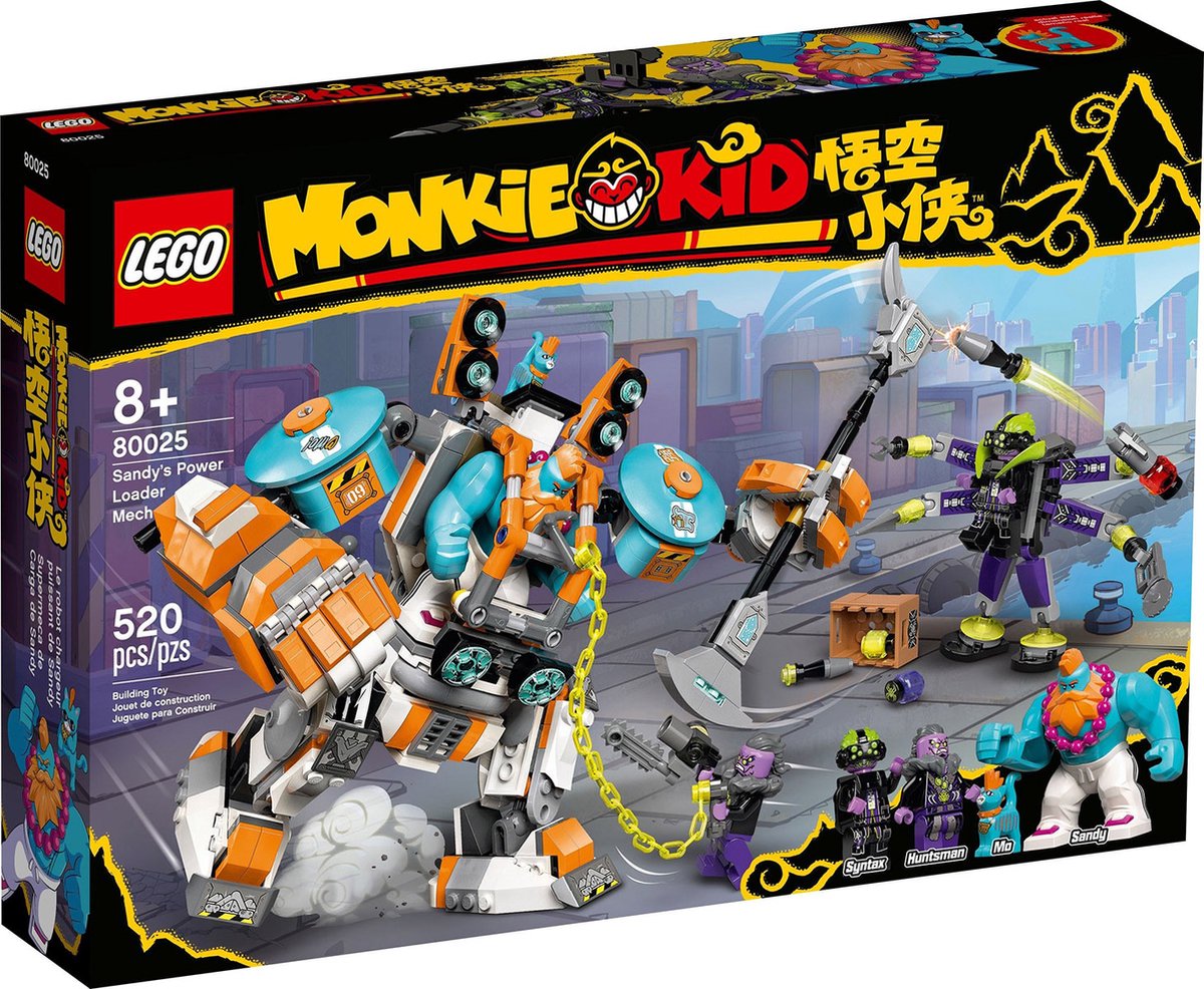 LEGO Monkie Kid™ 80025 Sandy's Power Loader Mecha