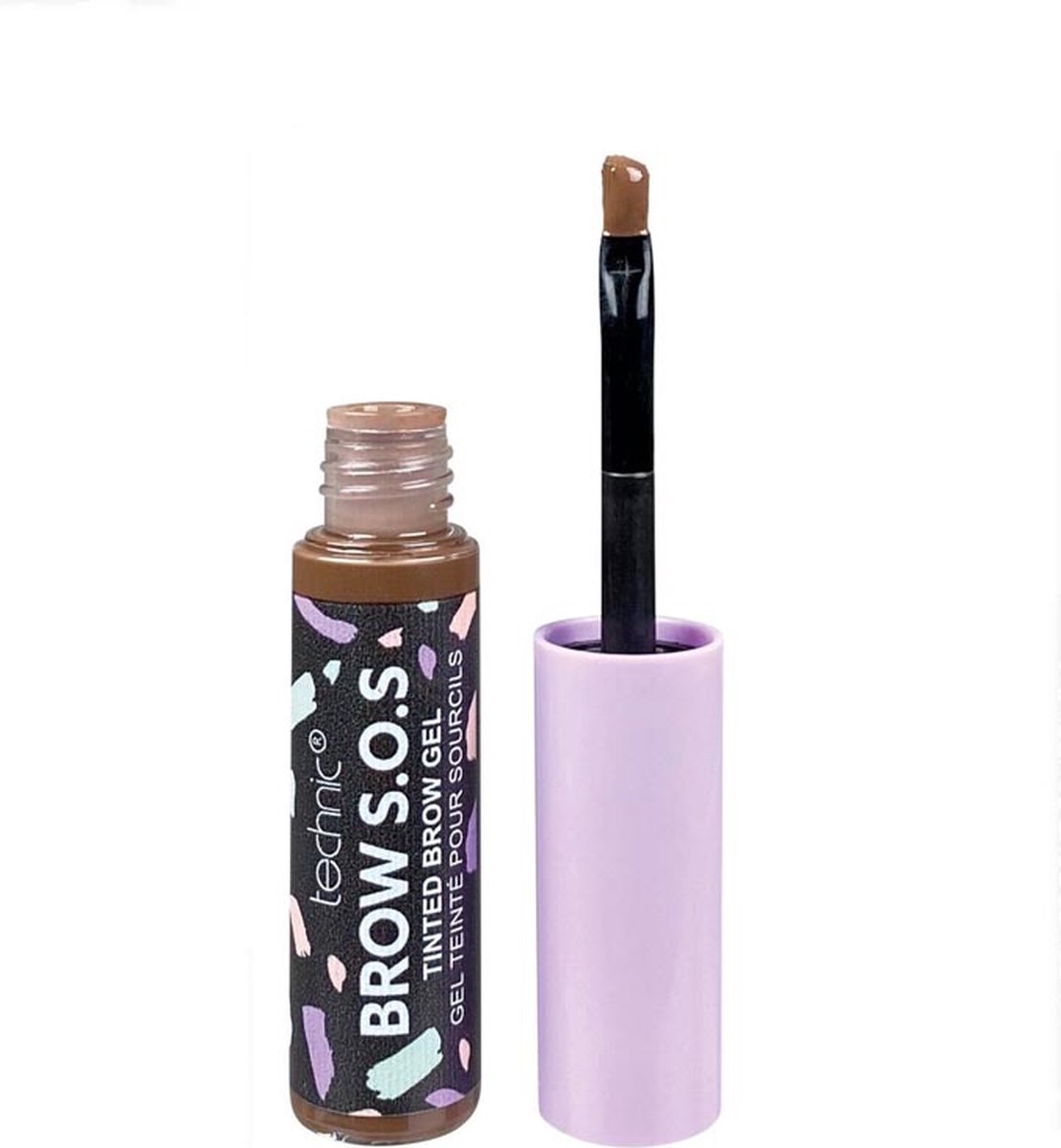 Technic Brow S.O.S. Tinted Brow Gel Caramel Brown