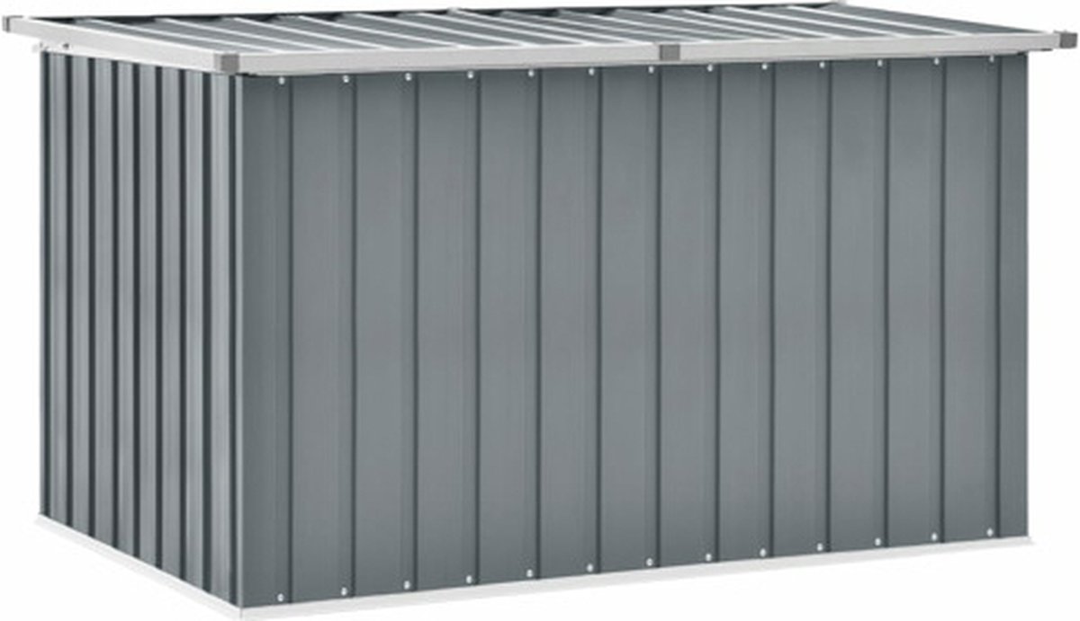 vidaXL - Tuinbox - 149x99x93 - cm - grijs