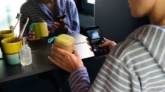 Remember Bluetooth Speaker Basso - Verde van Kreafunk — afbeelding 5