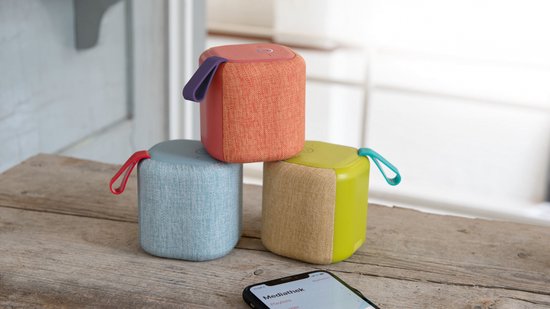 Remember Bluetooth Speaker Basso - Rosso van Gingko — afbeelding 4