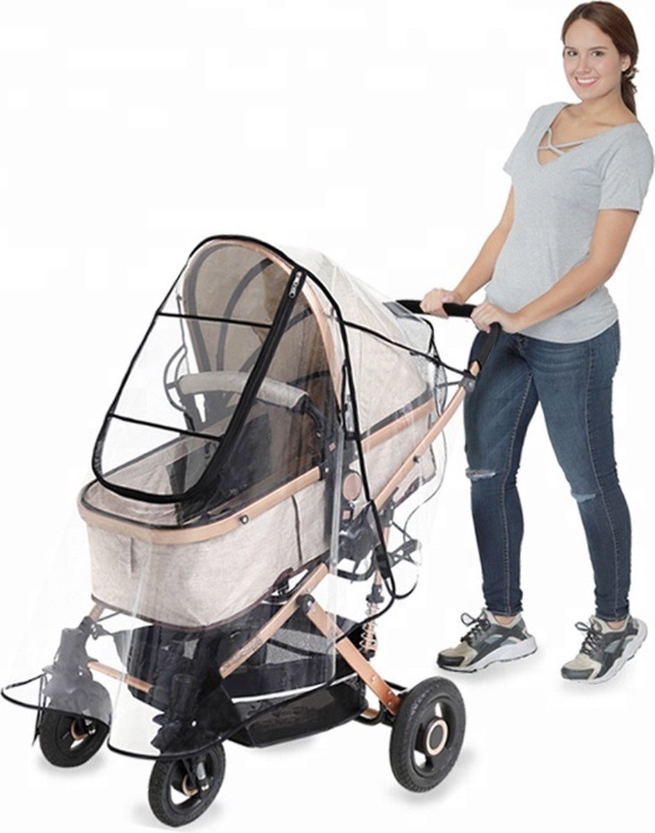 Achilles® Universele Regenhoes Kinderwagen – Buggy Hoes Universeel – Tegen Regen & Miezer – foto 7