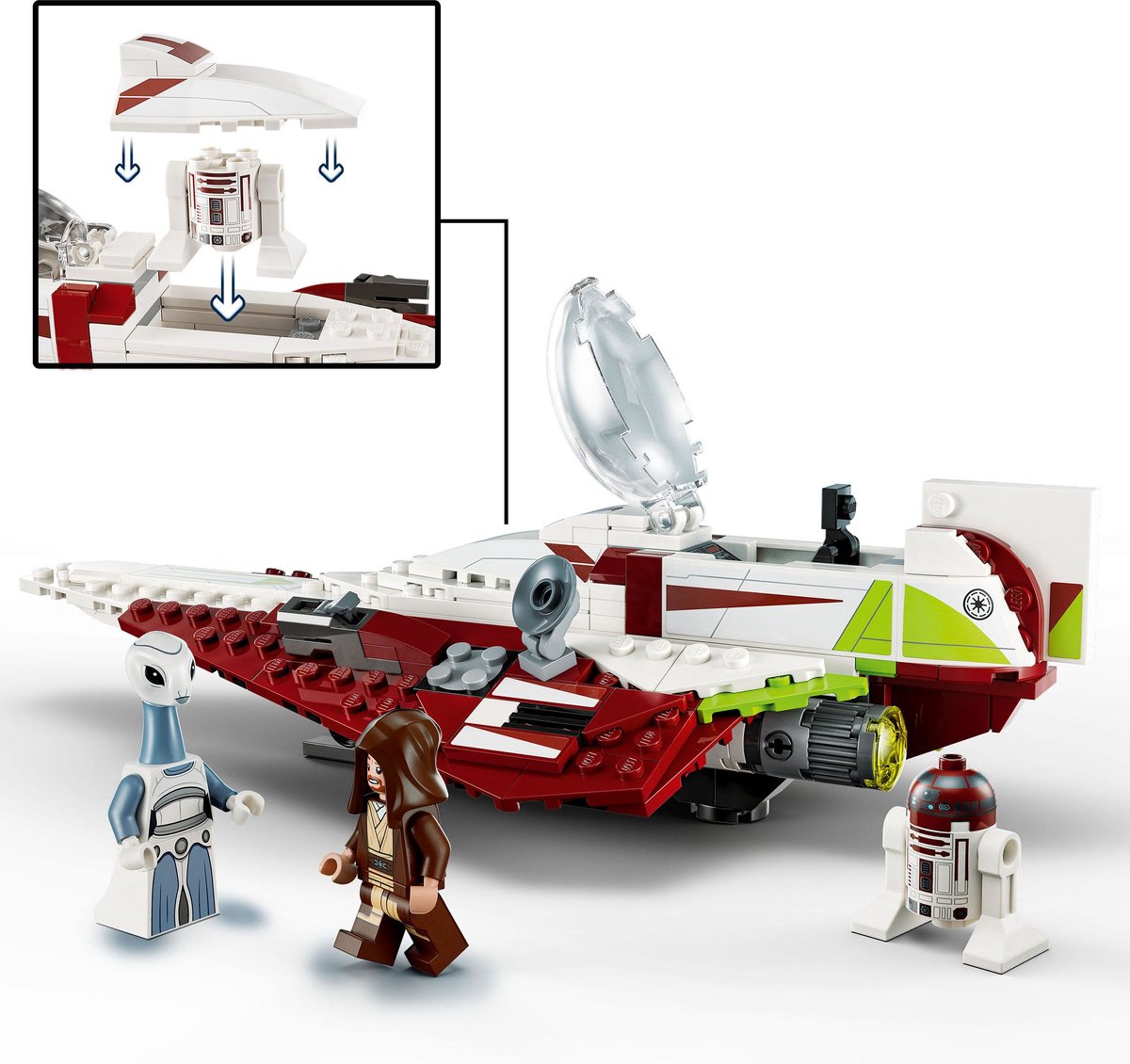 LEGO Star Wars De Jedi Starfighter van Obi-Wan Kenobi - 75333 — afbeelding 16