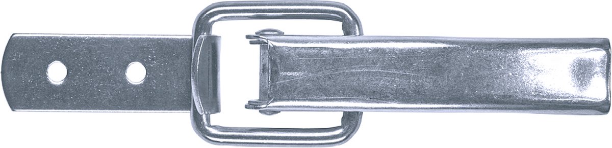 GOEBEL® - 100 x Spansluitingen Alu Aluminium 3/70 incl. Tegenhaak – Blindklinknagelgat 3,5 mm - 5577533370- Kistsluiting – Spansluiting - Premium kwaliteit - Inclusief Tegenstuk
