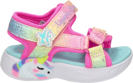 Skechers Unicorn Dreams kinder sandaal - Roze - Maat 25