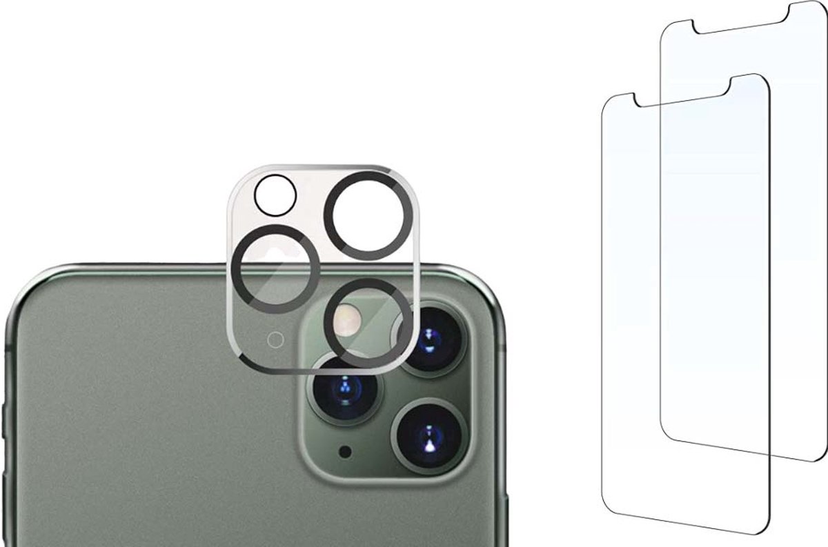 Ntech iPhone 13 Pro Max Camera lens protector + Screen Protector 2 stuks - iPhone 13 Pro Max Screenprotector - iPhone 13 Pro Max Screen Protector Camera – Ntech