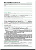 Roth Huurovereenkomst voor bedrijfsruimte - A4 - 210x297mm - 10 stuks