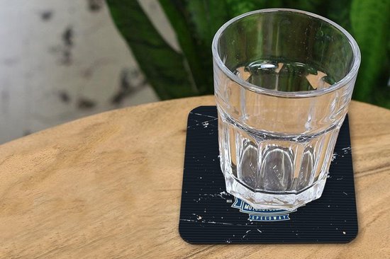 Sous-verres pour lunettes - Mancave - Moto - Voiture - Vintage - 10x10 cm - 6 pièces