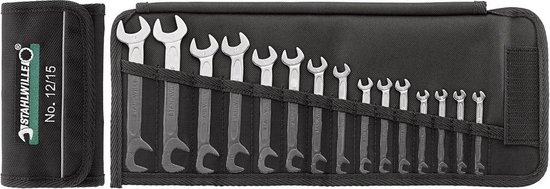 Competition Ring-Steeksleutelset 6–21 mm – 15-delig | Professionele Combinatiesleutels | VEO Store
