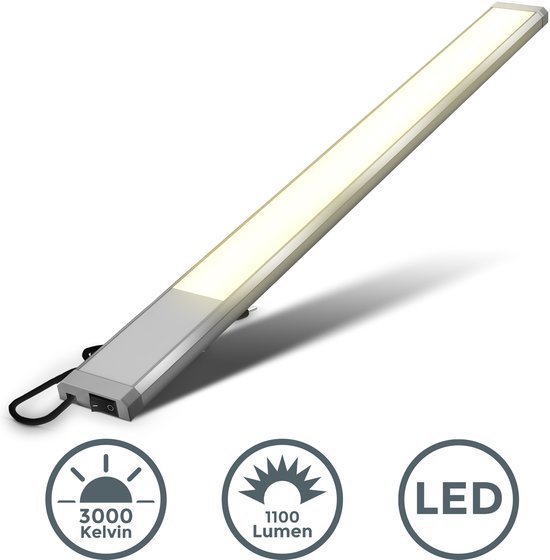 B.K.Licht - Réglette LED - éclairage de cuisine à LED - sous l'armoire -  lumière