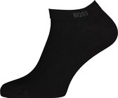 BOSS enkelsokken (2-pack) - heren sneaker sokken katoen - zwart - Maat: 39-42