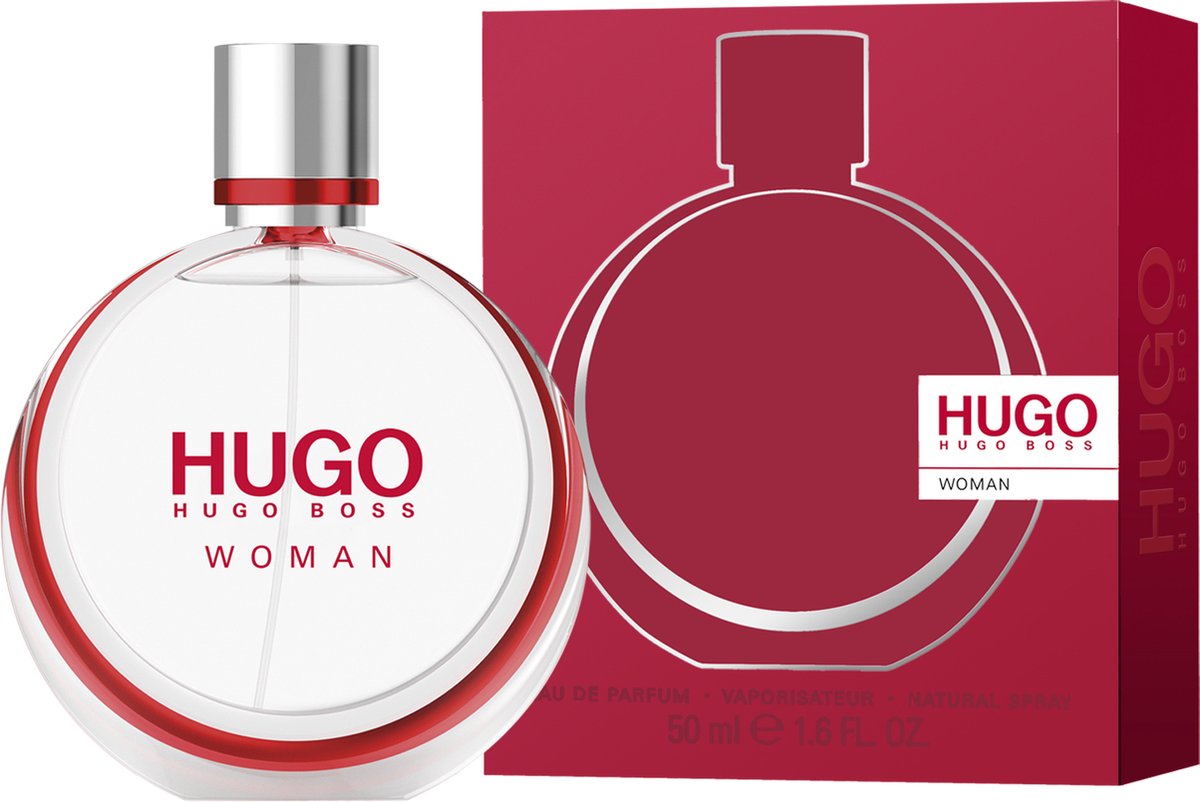 bodem Ondergeschikt Allergisch Hugo Boss Hugo Woman 50 ml Eau de Parfum - Damesparfum | bol.com