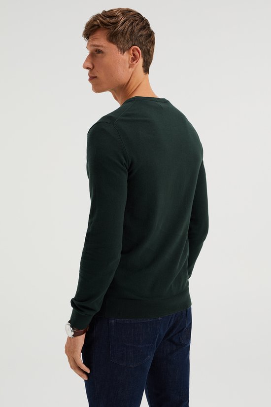 WE Fashion Pull fin tricoté pour homme en coton mélangé