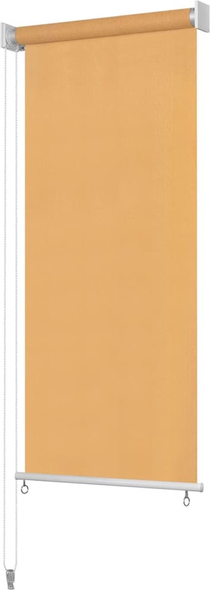 VidaLife Rolgordijn voor buiten 60x140 cm beige