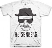 T-shirt Breaking Bad Heisenberg wit Xl