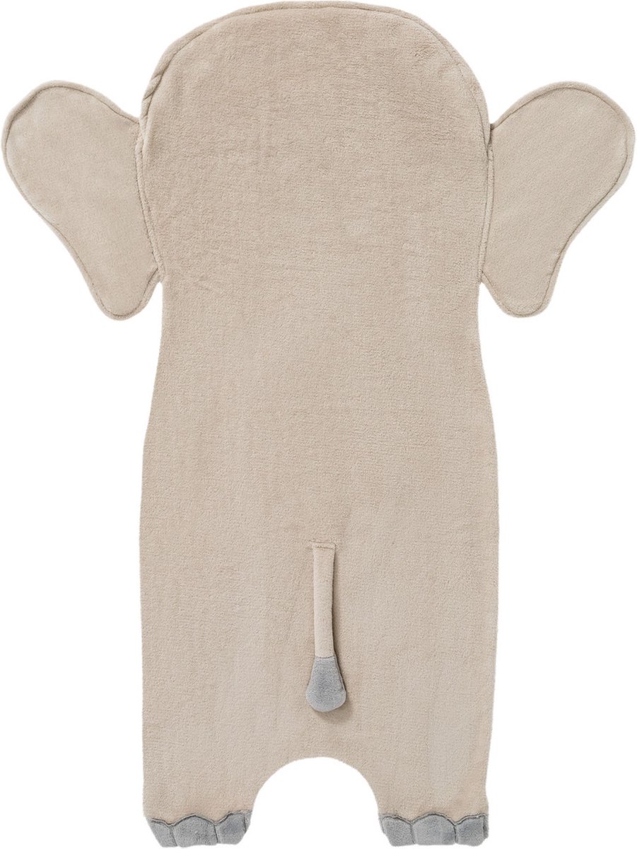 Livarno Home Knuffeldeken olifant - Kruip in deze deken en word een olifant! - Materiaal: 100% polyester - Lekker zachte binnenkant - Deze deken is ideaal om helemaal in te kruipen waardoor je een olifant wordt!