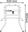 Werktafel GTA 600 (voor GTS 10 J)