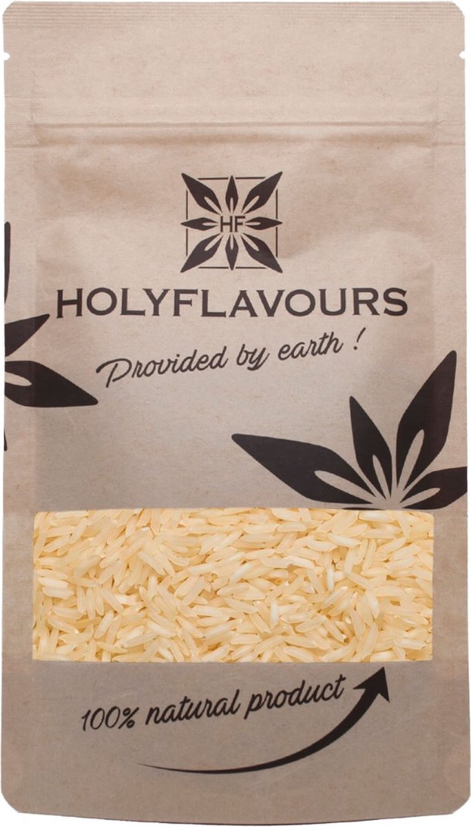 Goedkoopste Basmati Rijst Wit 500 gram - 500 gram - Holyflavours