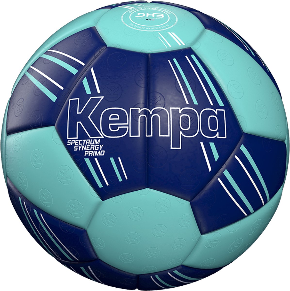 Kempa Spectrum Synergy Primo Handbal - Diep Blauw / Lichtblauw | Maat: 2